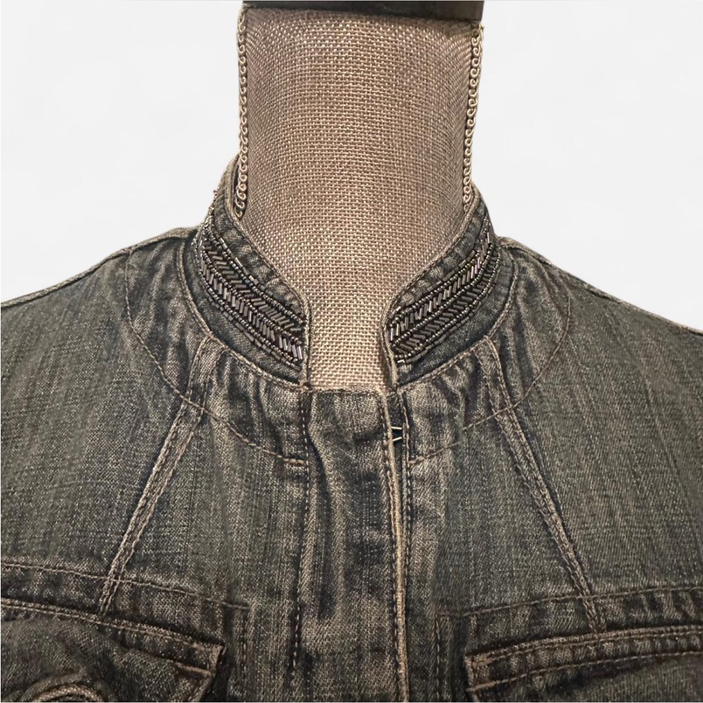 Women's Denim Jacket - Picture 3 of 6
